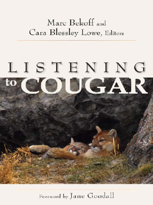 Cover image for Listening to Cougar